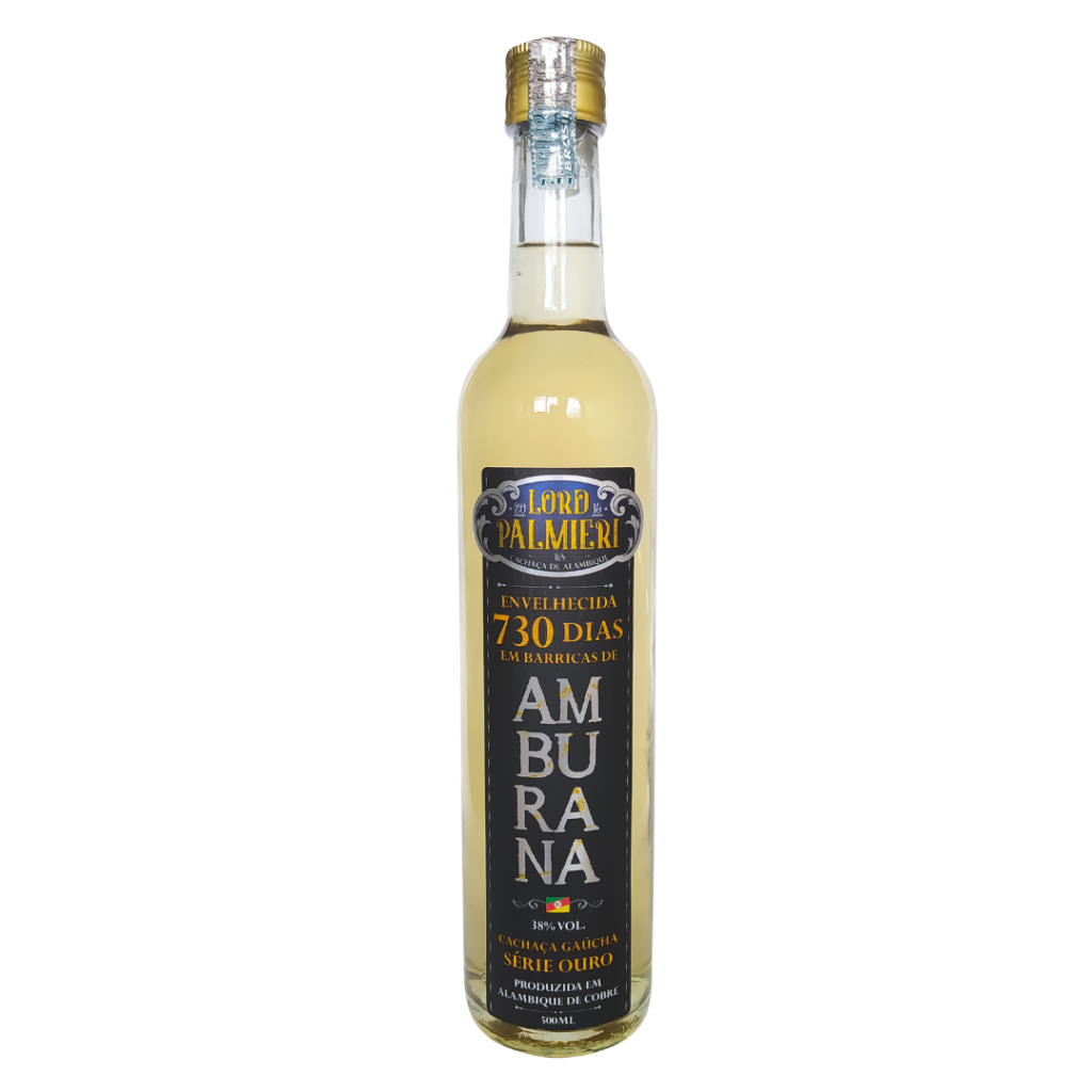 Cachaça Premium envelhecida em Amburana 500ml